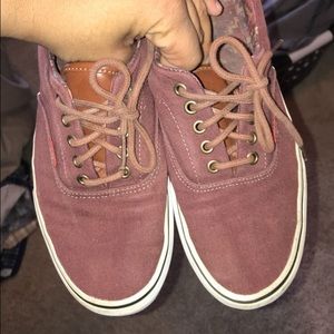 Maroon vans
